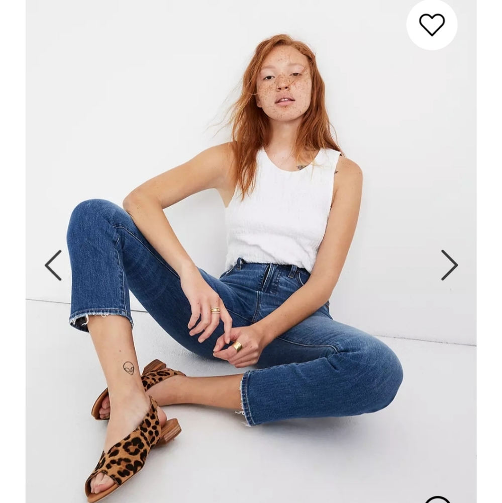 Madewell  The Perfect Vintage Crop Jeans Cassie 28